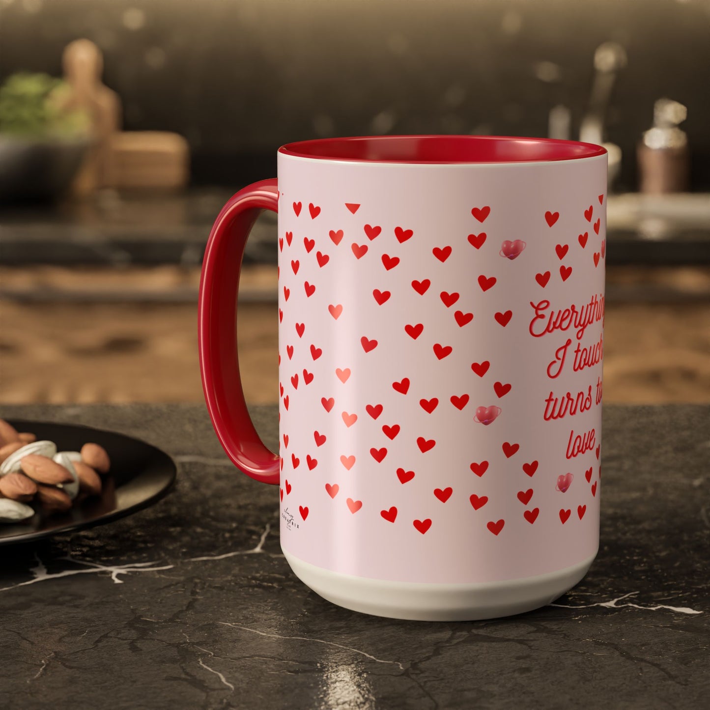 Everything I Touch Turns to Love Colorful Mugs (11oz, 15oz)