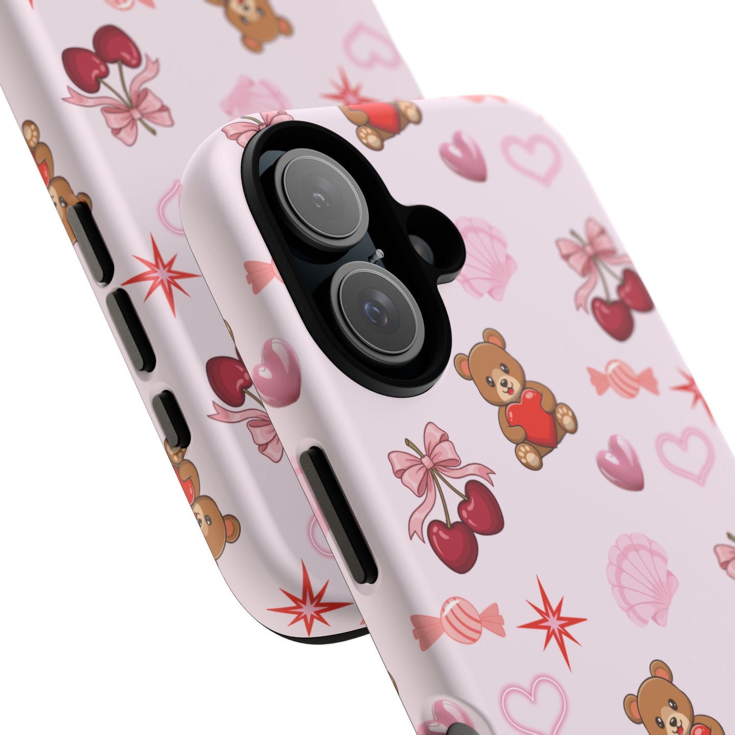 Cherry Hearts Phone Case
