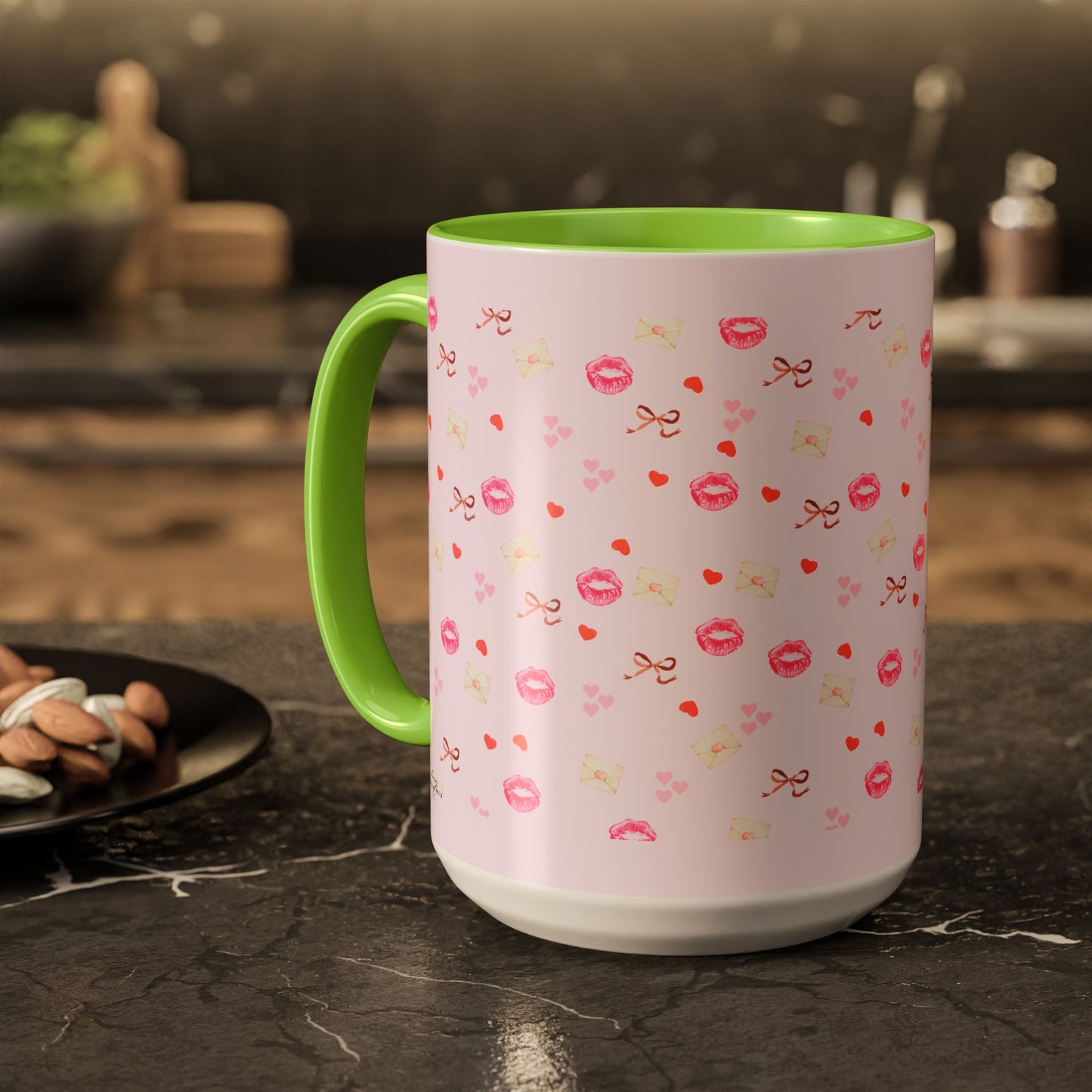 Love Letter Colorful Mugs (11oz, 15oz)