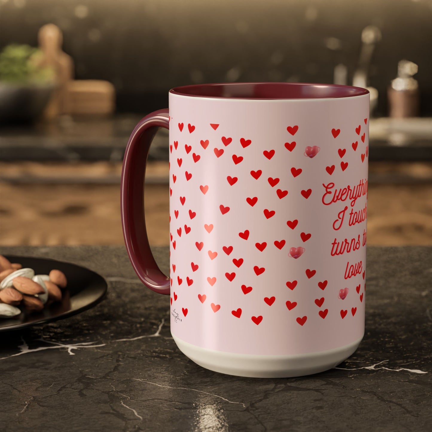 Everything I Touch Turns to Love Colorful Mugs (11oz, 15oz)