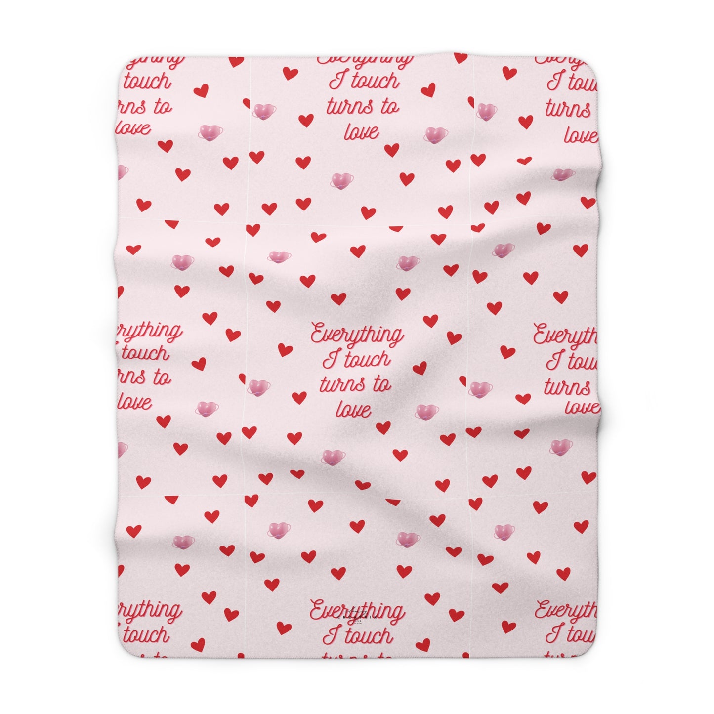 Everything I Touch Turns to Love Affirmation Throw