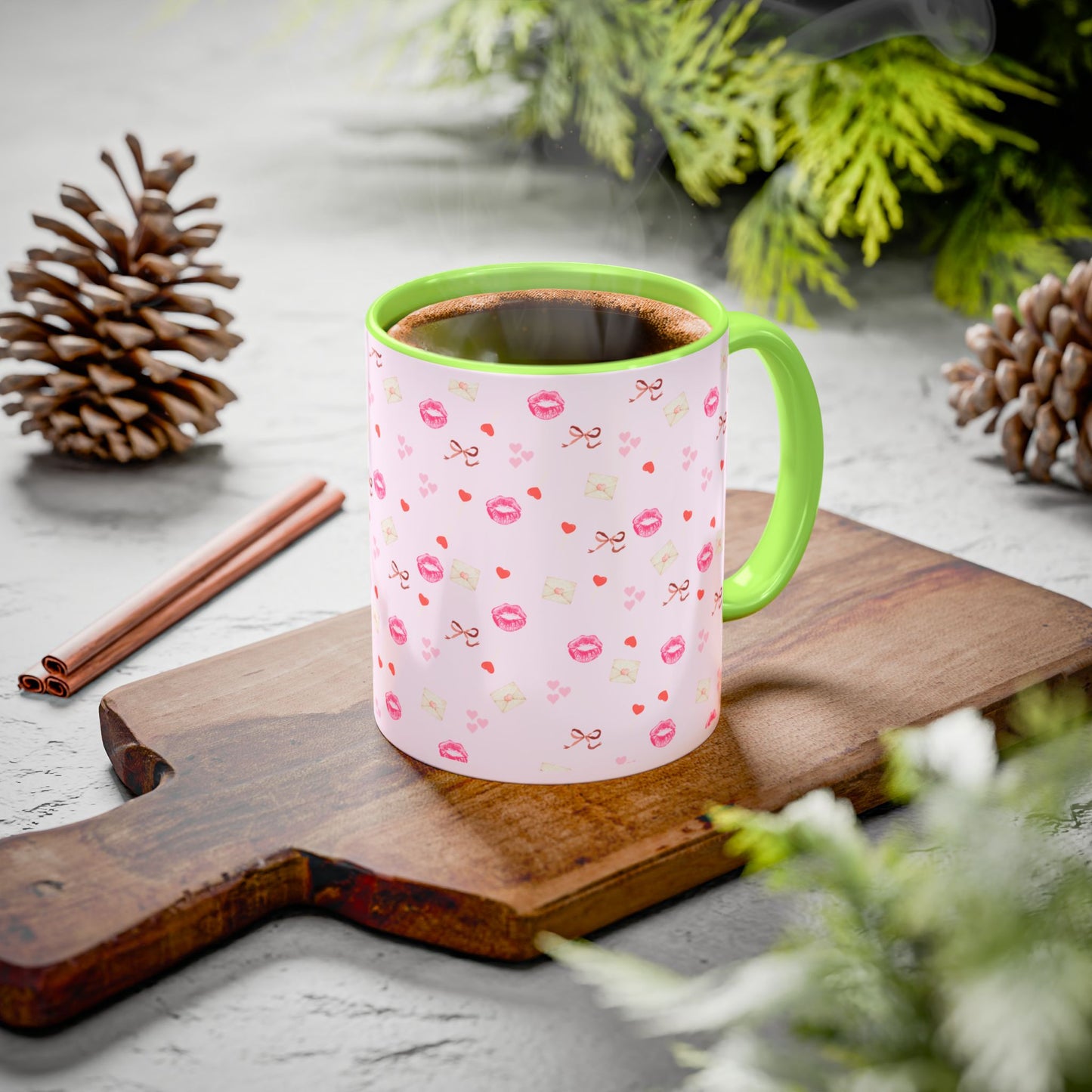 Love Letter Colorful Mugs (11oz, 15oz)
