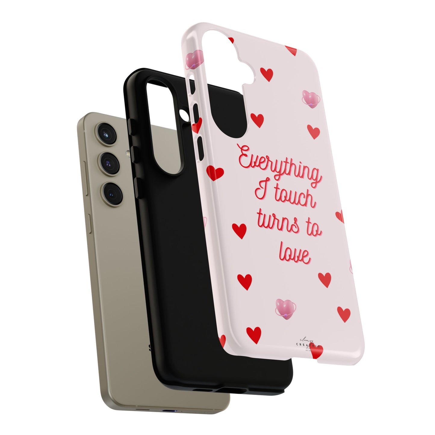 Everything I Touch Turns to Love Phone Case