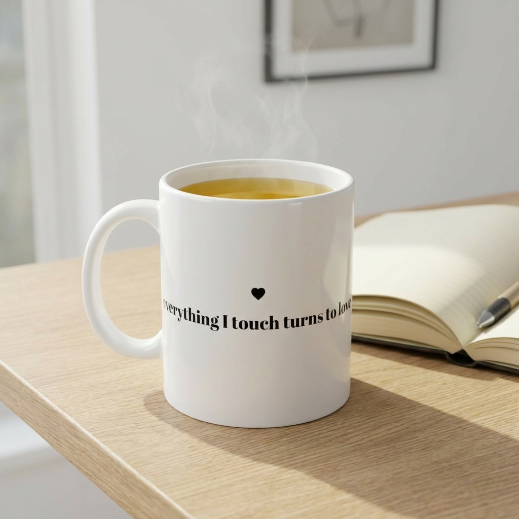 'Everything I Touch Turns to Love' Mug