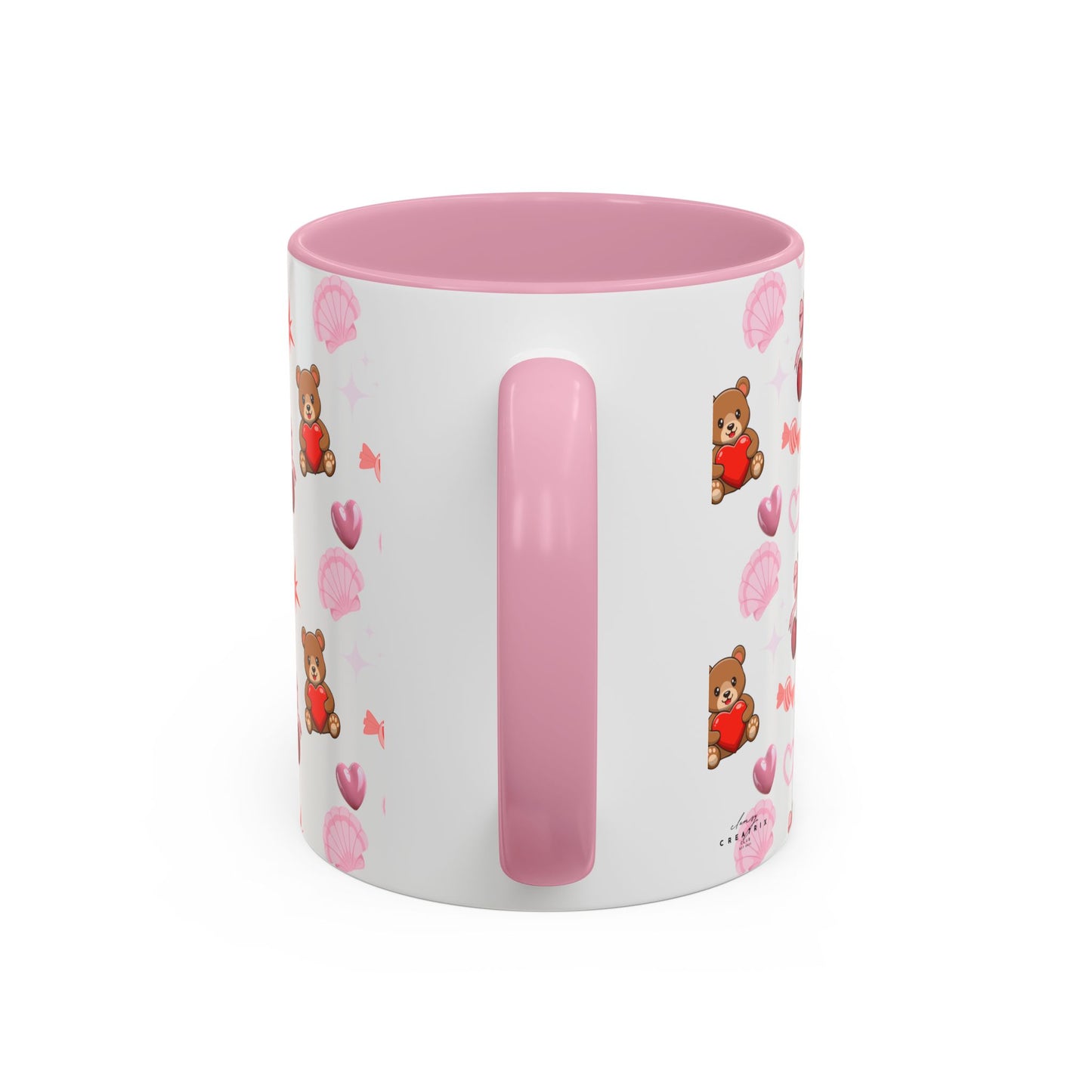 Cherry Hearts Colorful Mugs (11oz, 15oz)