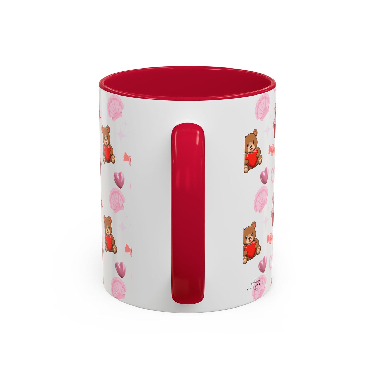 Cherry Hearts Colorful Mugs (11oz, 15oz)