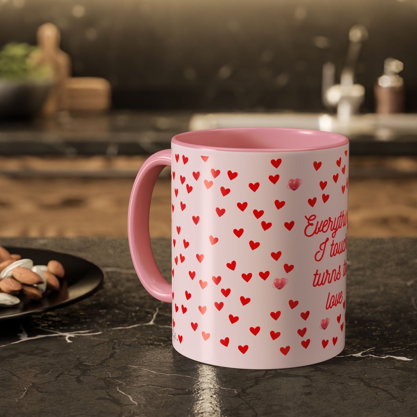 Everything I Touch Turns to Love Colorful Mugs (11oz, 15oz)