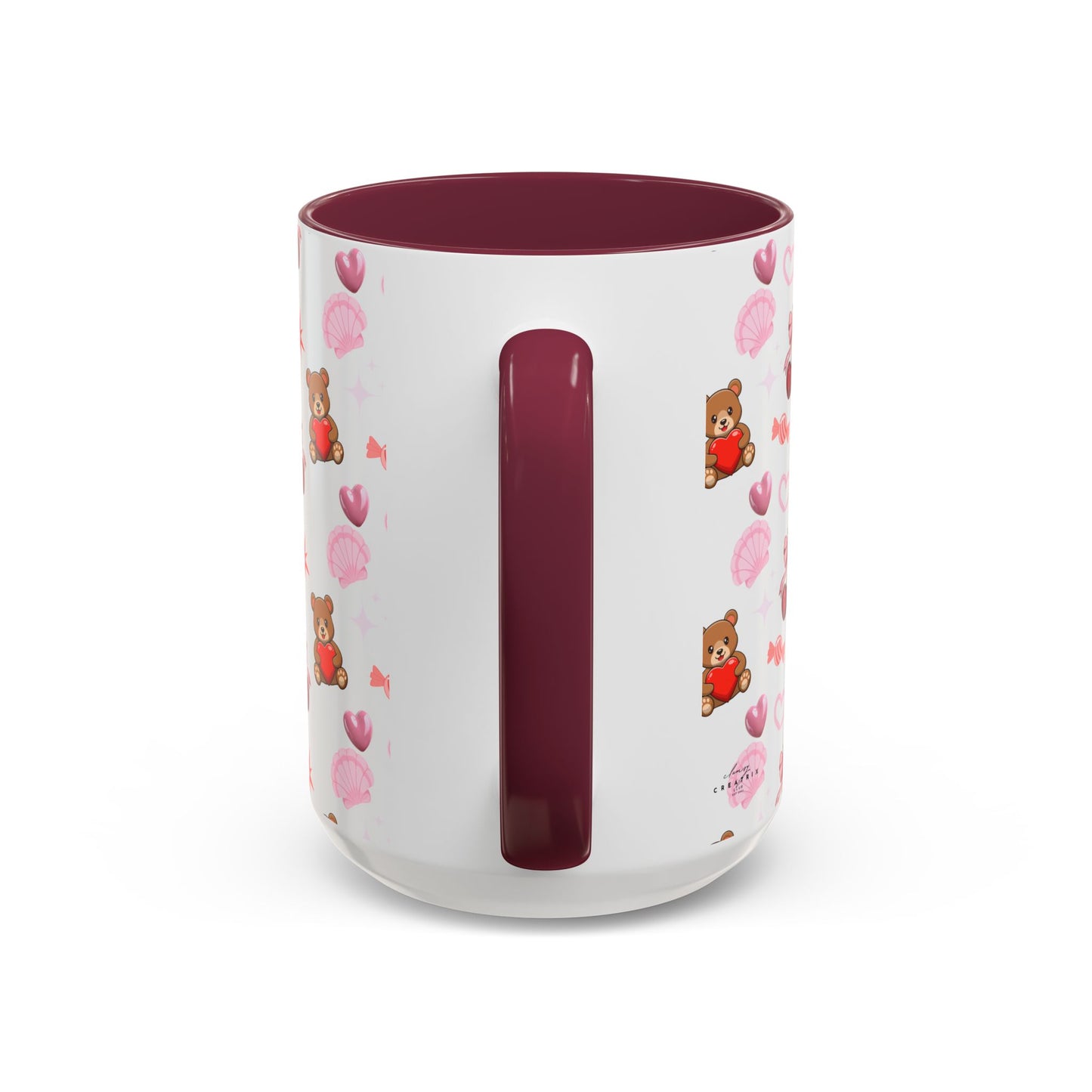 Cherry Hearts Colorful Mugs (11oz, 15oz)