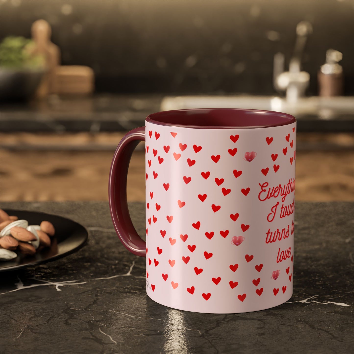 Everything I Touch Turns to Love Colorful Mugs (11oz, 15oz)