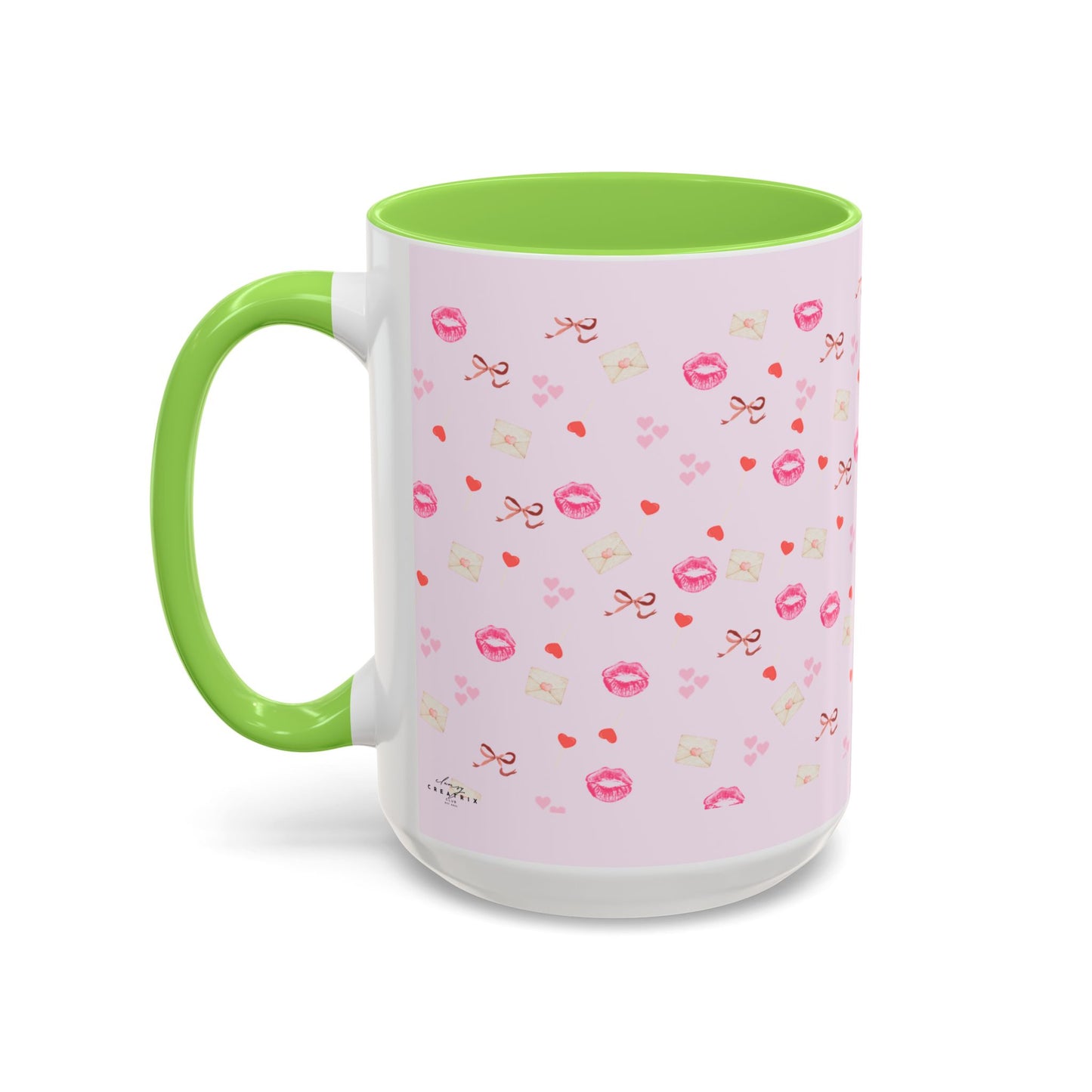 Love Letter Colorful Mugs (11oz, 15oz)